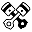 CG engine parts
