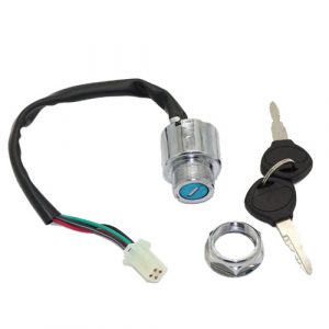 4 Wire Pin Ignition Key Switch Go Kart ATV Quad Dirt Bike Scooter Moped Chinese